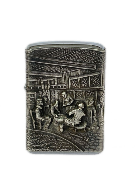 ZIPPO 1961年製 銀彫刻