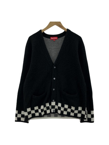 Supreme Brushed Checkerboard Cardigan M