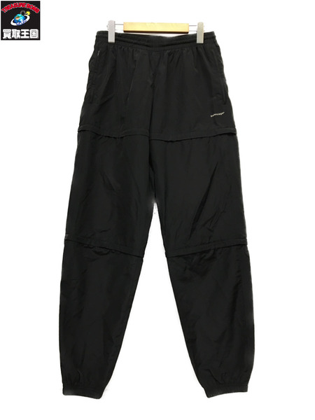 BALENCIAGA Convertible Track Pants (S) ブラック UP57 2018 01678