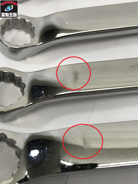 snap-on XBM メガネレンチ 8本セット