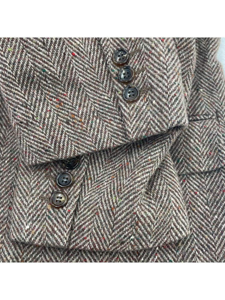 COMME des GARCONS HOMME ジャケット ツイード2Bジャケット BRW (M)