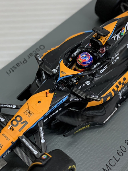 Spark 1/43 #81 McLaren MCL60 8th Australian GP 2023