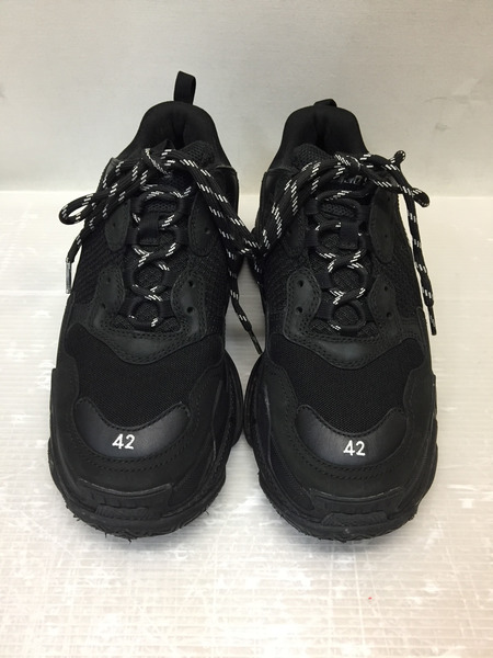 BALENCIAGA/TRIPLE S BLACK/42(27.5cm)/534217