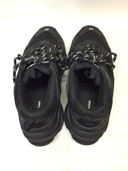 BALENCIAGA/TRIPLE S BLACK/42(27.5cm)/534217