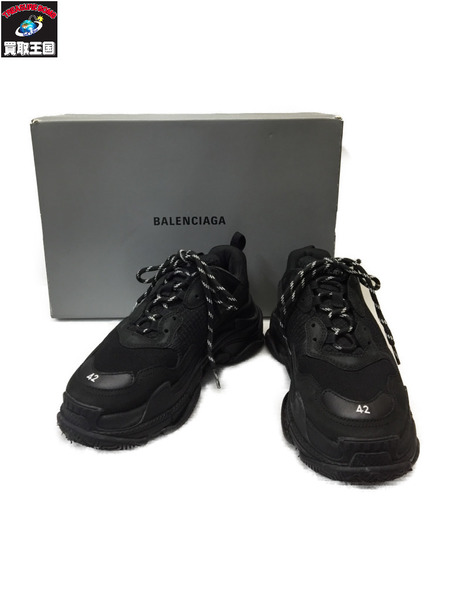 BALENCIAGA/TRIPLE S BLACK/42(27.5cm)/534217