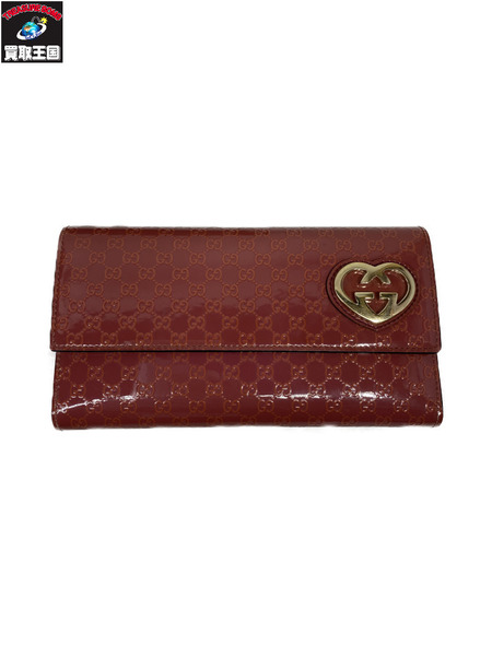 長財布 GUCCI ラブリー グッチシマ