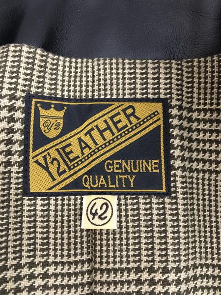 Y'2 LEATHER レザージャケット Vintage Horse Light 50's Shooting Jacket