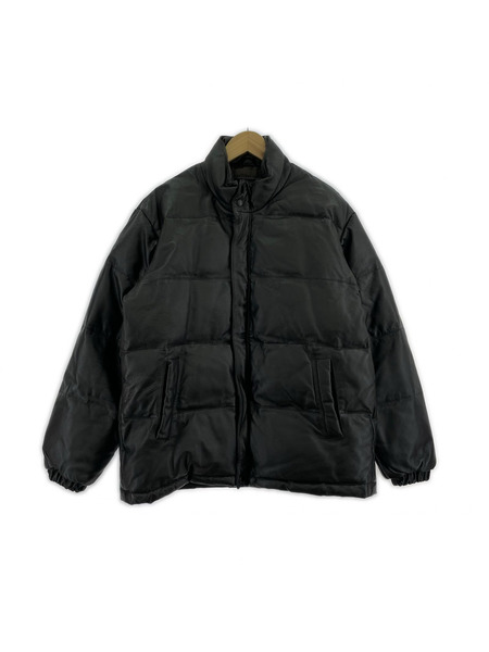 メンズラグ衣料 レザーダウンジャケット M