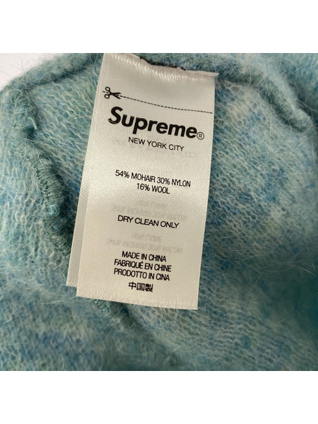 Supreme 19AW Mohair Beanie BLU