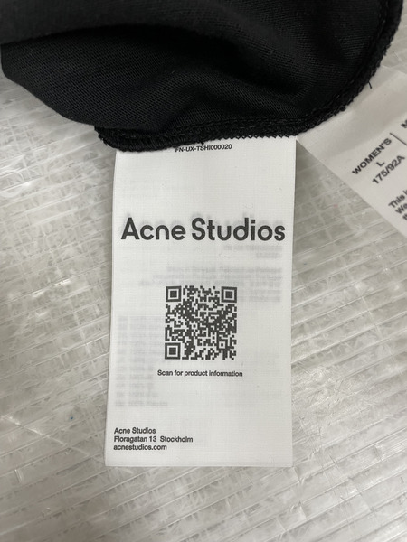 Acne Studios ウォッシュド加工 バックロゴL/Sカットソー M グレー
