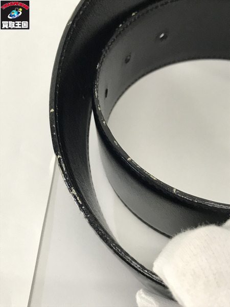 GUCCI  ベルト 黒 GGバックル