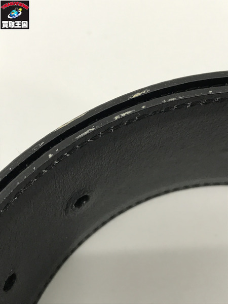 GUCCI  ベルト 黒 GGバックル