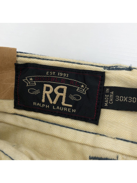 RRL インディゴ シャンブレー スラックス 30×30