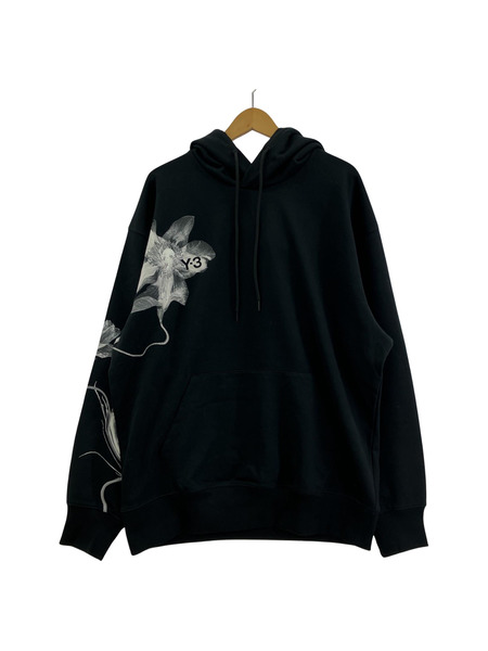 Y-3 L/S GFX FT HOODIE BLK M