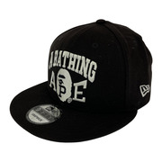 A BATHING APE NEW ERA キャップ（F)BLK