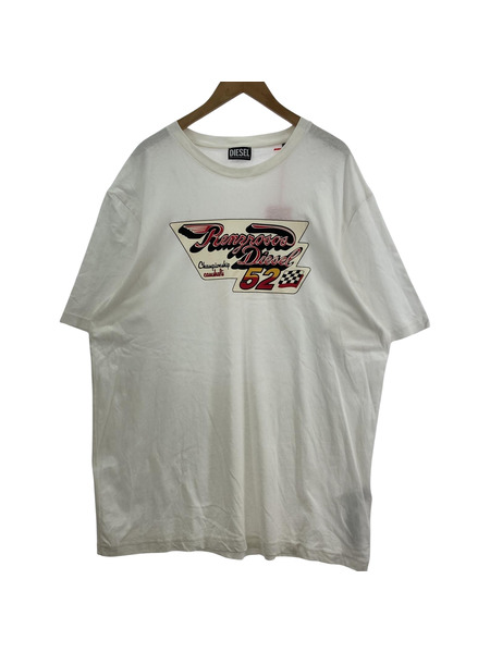 DIESEL A03846 OEFAN Tシャツ 白 XXL