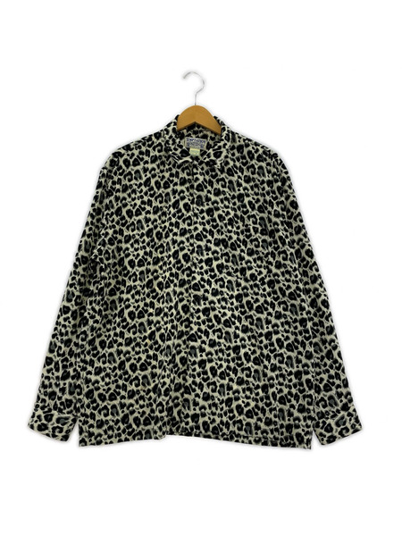 長袖シャツ TEMPTATION レオパード L