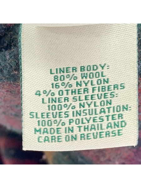 L.L.Bean ジャケット ライナー付キハンティングジャケット ブラウン (XL)