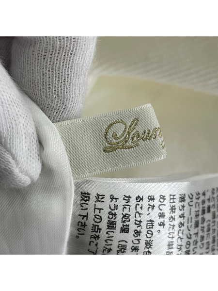 Loungedress ジャケット MA-1/ジップブルゾン/白