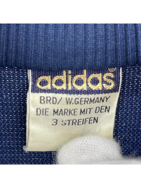 adidas ジャケット 70~80s デサント製 トラックジャケット 青