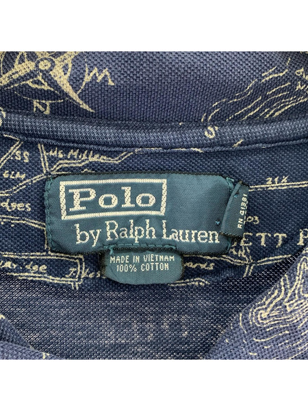POLO RALPH LAUREN 半袖シャツ 90s アロハシャツ XL