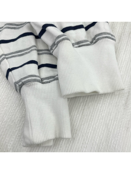 長袖Tシャツ・カットソー スウェット ボーダー  25PLS-C001