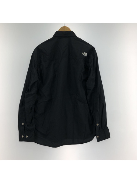 THE NORTH FACE L/S Nuptse Shirt ブラック M[値下]