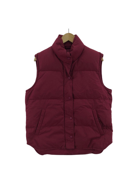 Eddie Bauer ダウンベスト 赤 S