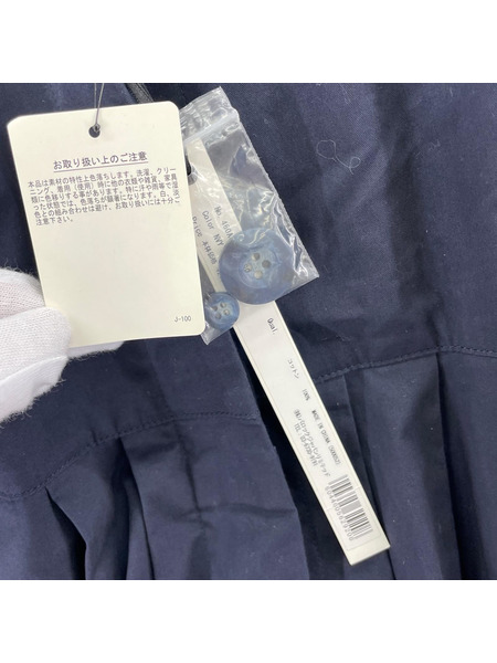 RIM.ARK ソノ他 シャツロングジャケット ネイビー