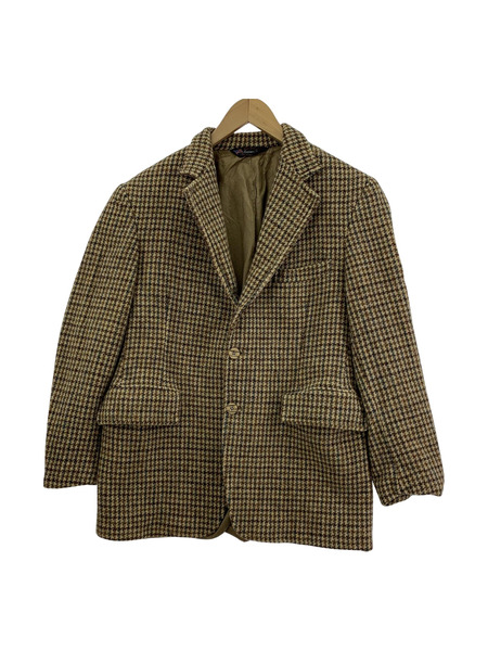 70s HARRIS TWEED USA製 千鳥格子柄 テーラードジャケット