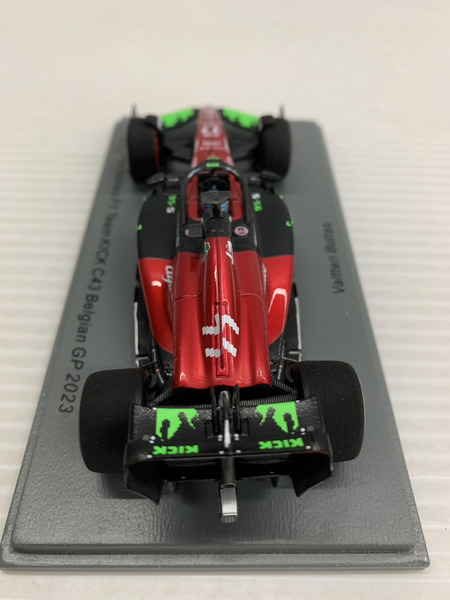 Spark 1/43 #77 Alfa Romeo F1 Team KICK C43 Belgian GP 2023