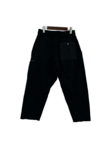 UNDERCOVER パンツ パイル裏毛カットオフパンツ(2)黒