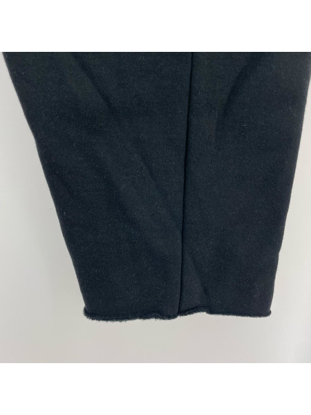 UNDERCOVER パンツ パイル裏毛カットオフパンツ(2)黒