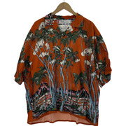 DAIRIKU 20SS INTERMISSION Aloha Shirt アロハシャツ F オレンジ