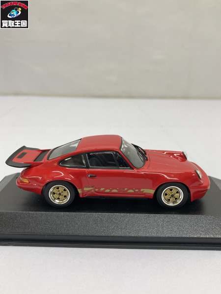 ミニチャンプス  ポルシェ 911 カレラ RS 3.0 レッド 1/43