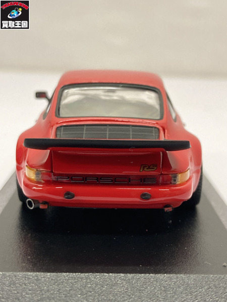 ミニチャンプス  ポルシェ 911 カレラ RS 3.0 レッド 1/43