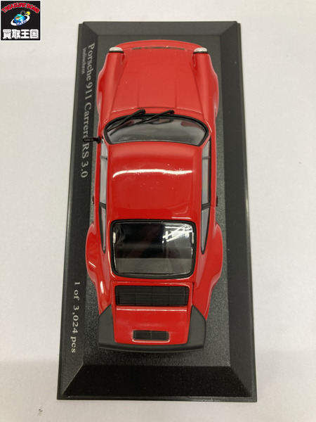 ミニチャンプス  ポルシェ 911 カレラ RS 3.0 レッド 1/43