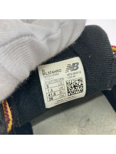 NEW BALANCE スニーカー ML574HRD 26.0cm
