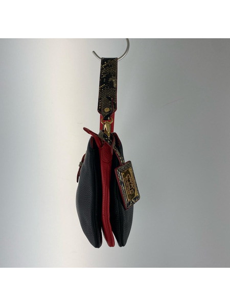 ハンドバッグ COCOCELUX GOLD/BLK/RED