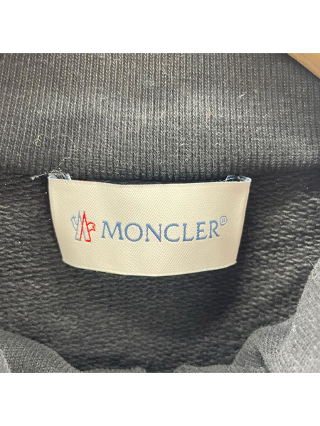 MONCLER ダウン切り替え ジップアップブルゾン