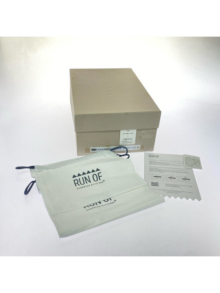 RUN-OF RUN21 BLACK MAMBA ALL BLACK スニーカー 41 ブラック