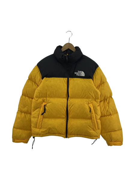 THE NORTH FACE 721221 ヌプシ ダウンジャケット (M) 黒黄