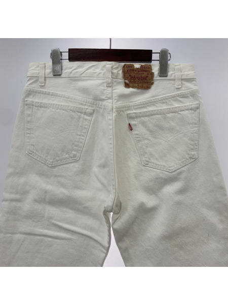 Levi's 501 90s頃 ホワイトデニムパンツ