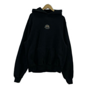 FRGMNT パーカー ×BT21 刺繍プルオーバーパーカー BLK (L)