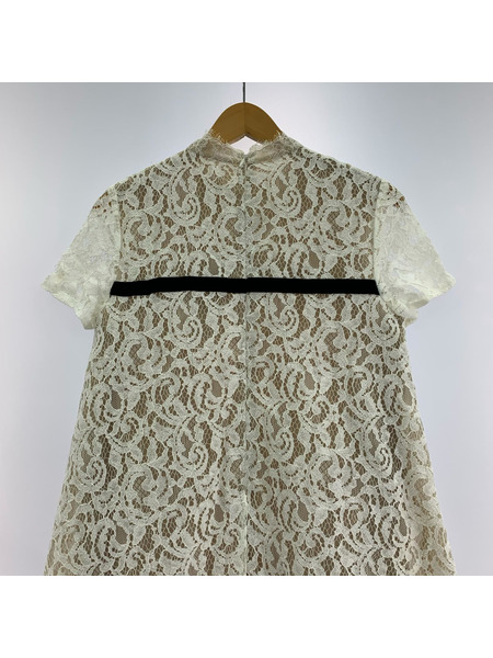 JILLSTUART 半袖ワンピース 総レース (2)