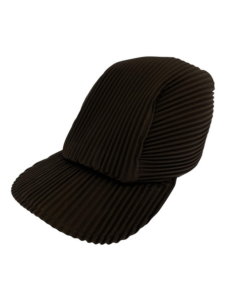 HOMME PLISSE ISSEY MIYAKE PLEATS CAP ブラウン