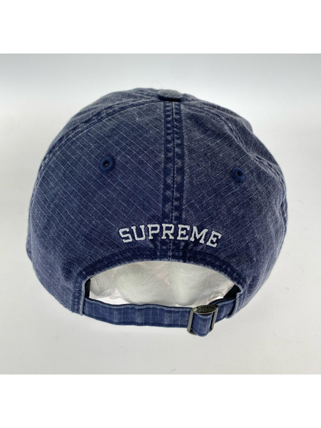 Supreme キャップ 26SS Arabic Logo Ripstop 6-Panel ネイビー