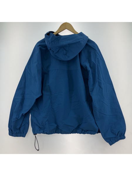 Supreme ジャケット 19AW ヘビーナイロンアノラックジャケット 青 M