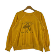 OLD・VINTAGE スウェット・トレーナー 60s Raglan Sweat 染ミ込ミ YEL