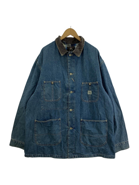 RRL　デニムカバーオールジャケット　XL